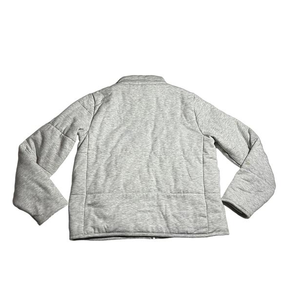 THREE DOTS Quilted Full Zip Puffer Jacket Size Small **SMALL FLAW** Winter - Picture 2 of 10